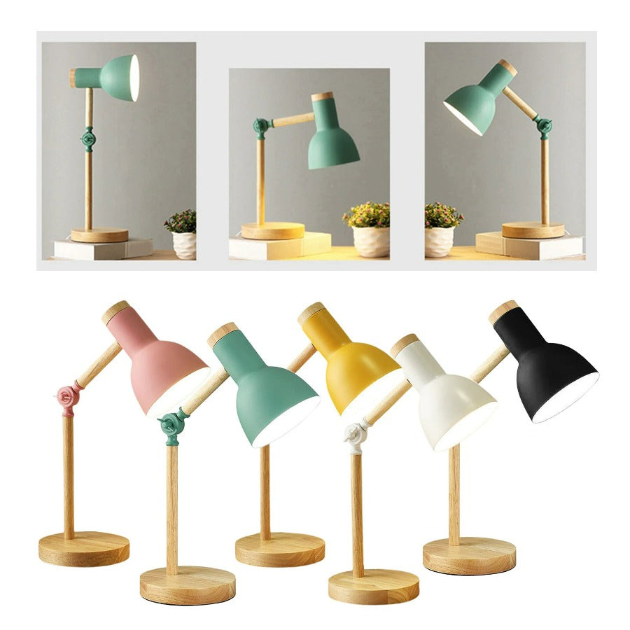 Wooden Scandinavian Table Lamp - LumiNord | Kalsten