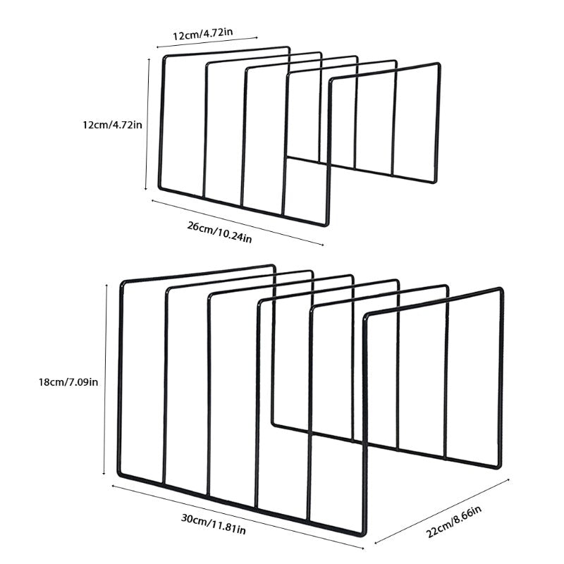 Kalsten | Wrought Iron Book and Vinyl Stand