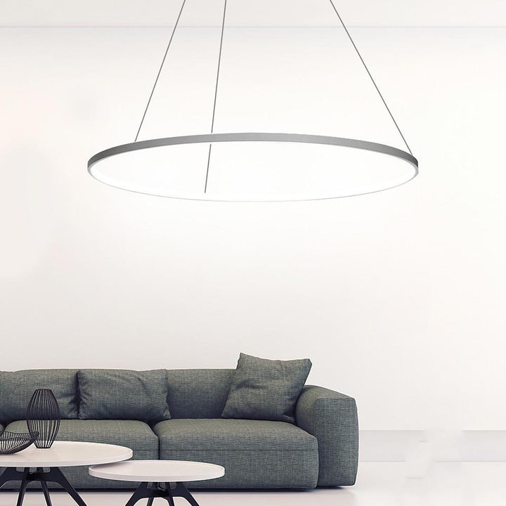 Circle LED Modern Chandelier Pendant Light Hanging Lamp Island Lights | Kalsten