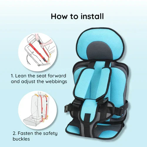 Kalsten | Portable & Foldable Child Car Booster Seat