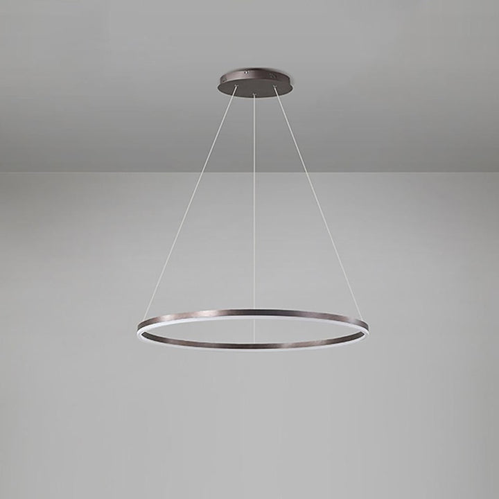 Circle LED Modern Chandelier Pendant Light Hanging Lamp Island Lights | Kalsten