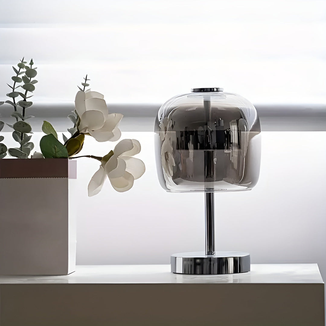 Modern Glass Electroplated Ambient Light Lamp | Kalsten