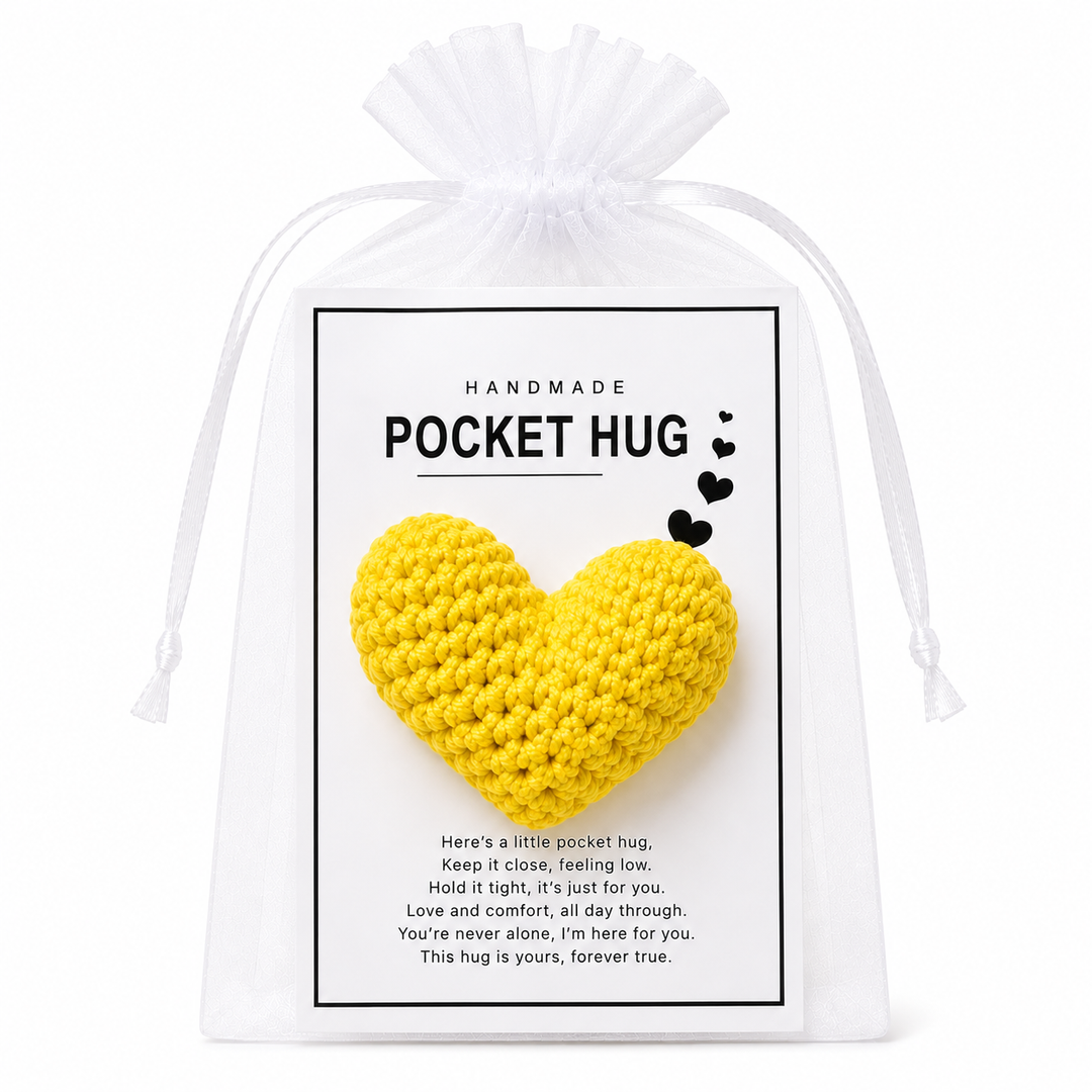 Kalsten | Pocket Hug Crocheted Heart Small Gift