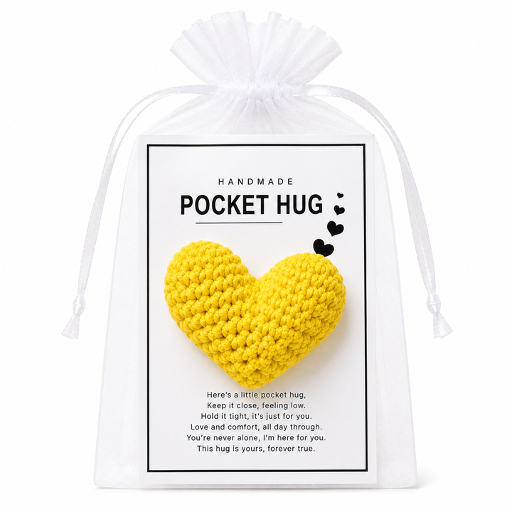 Kalsten | Pocket Hug Crocheted Heart Small Gift