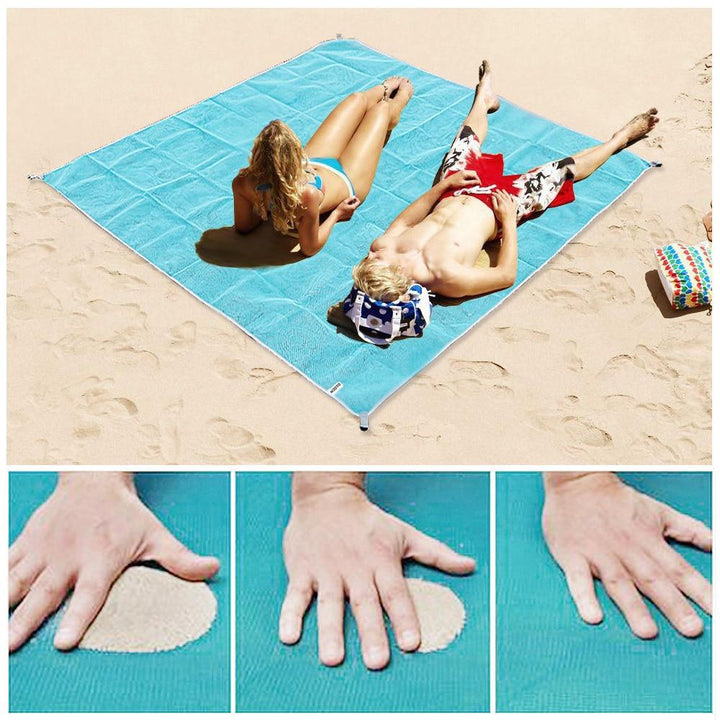 Kalsten | XXL Sand-free Beach Towel | Sand Sheet | 200x200