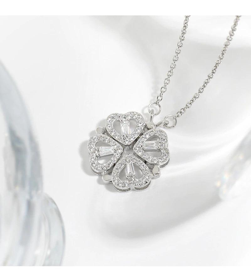 Heart Crystal Pendant Necklace