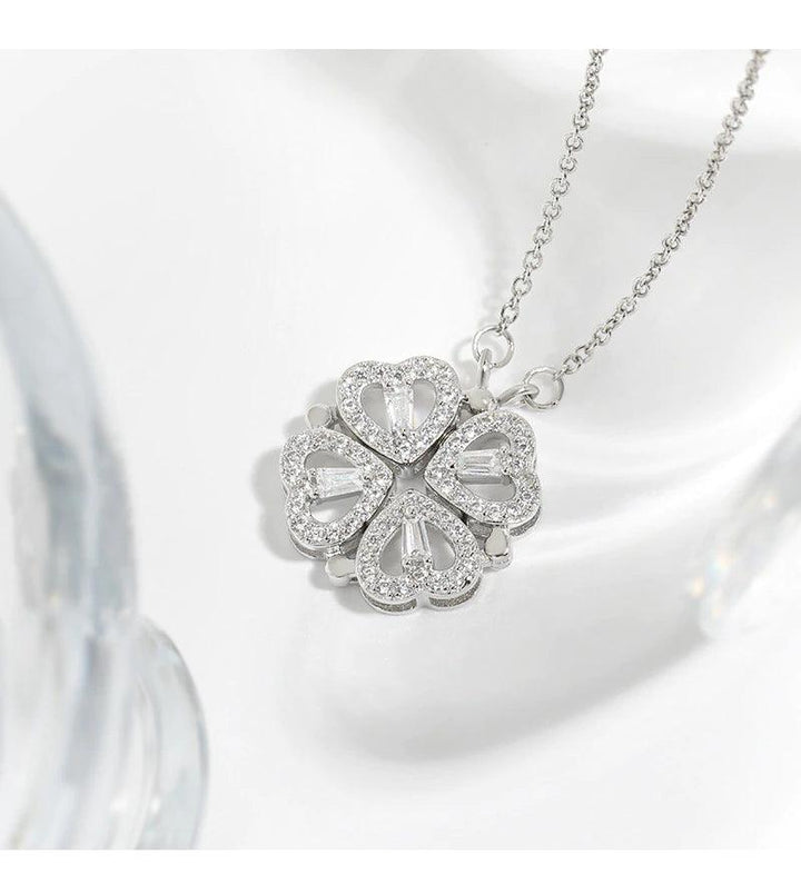 Heart Crystal Pendant Necklace
