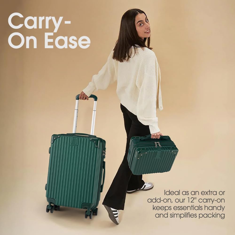 ABS Hard Shell Luggage with Spinner Wheels & TSA Lock | Kalsten