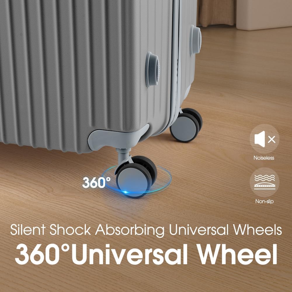 ABS Hard Shell Luggage with Spinner Wheels & TSA Lock | Kalsten
