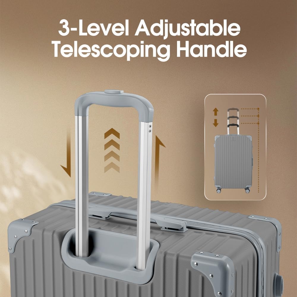 ABS Hard Shell Luggage with Spinner Wheels & TSA Lock | Kalsten